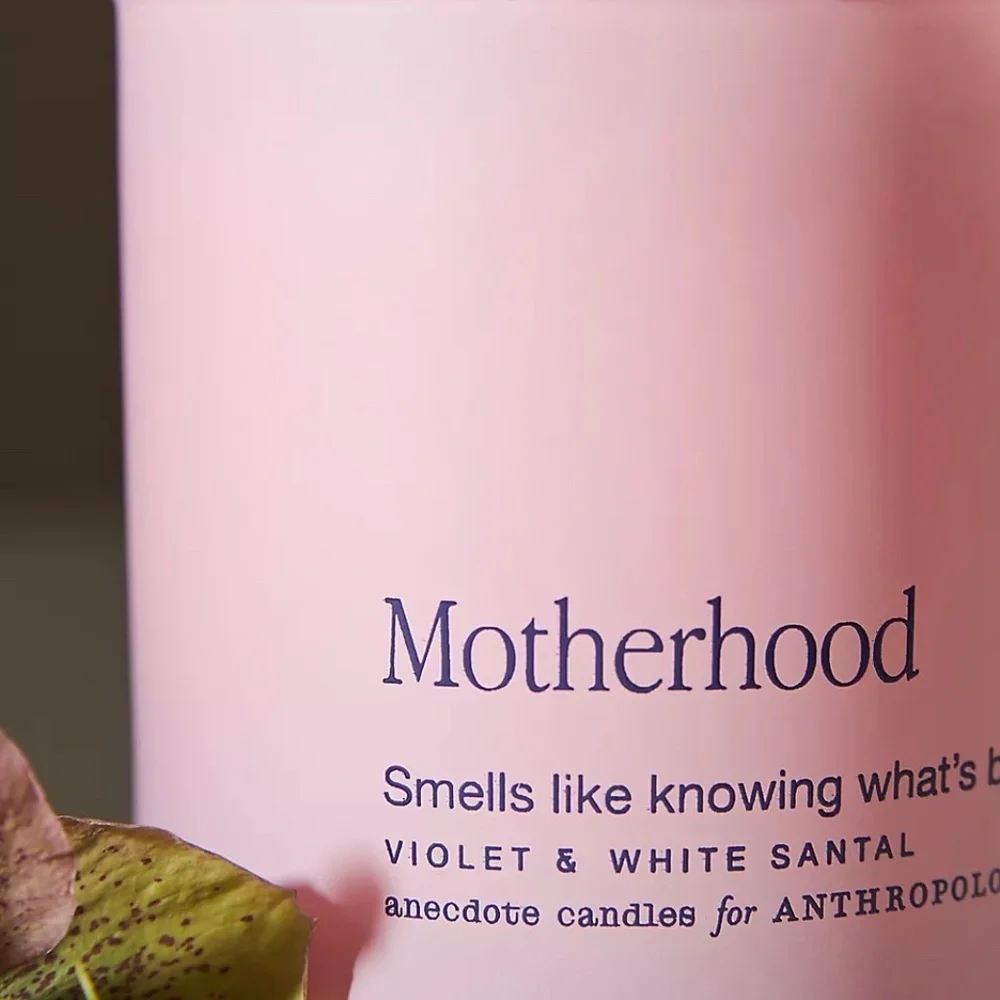 NWT Anthropologie Anecdote Motherhood Candle